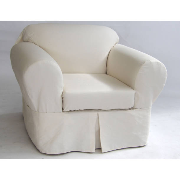 Darby Home Co Box Cushion Armchair Slipcover & Reviews Wayfair